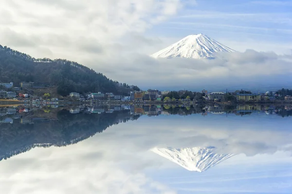 Reflet du fuji au Japon — Photo