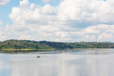 Büyük mavi gökyüzü Tayland