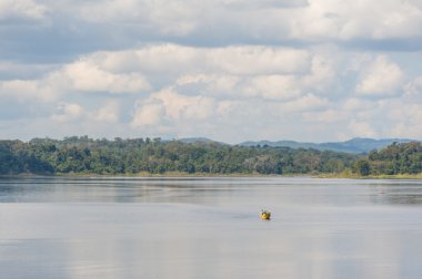 Büyük mavi gökyüzü Tayland