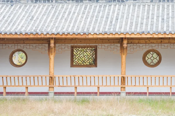 Деревянная архитектура Китая — стоковое фото