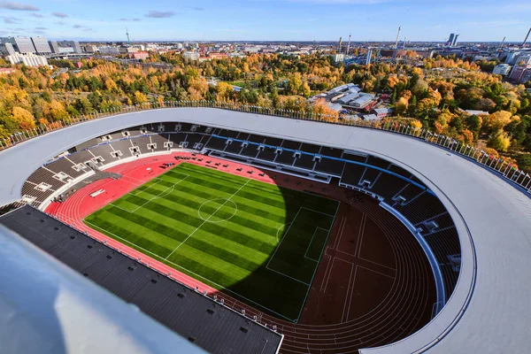 Helsinki Finland October 2020 View Helsinki Stadium Observation Deck — Stock Photo, Image