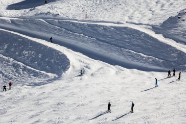 Alpleri'nde Kayak yol