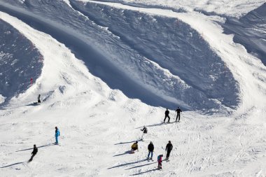 Alpleri'nde Kayak yol