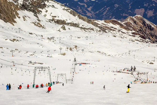 Zell am See - Región de esquí de Kaprun en Austria —  Fotos de Stock