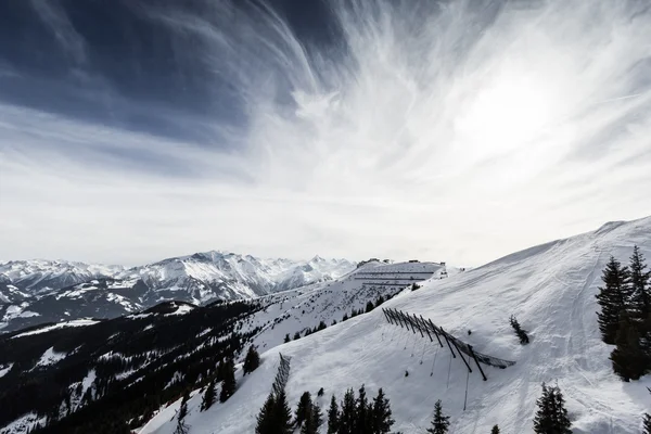 Vacker bergsutsikt — Stockfoto