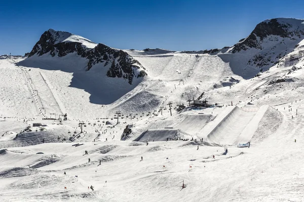 Zell am See - Región de esquí de Kaprun en Austria — Foto de Stock