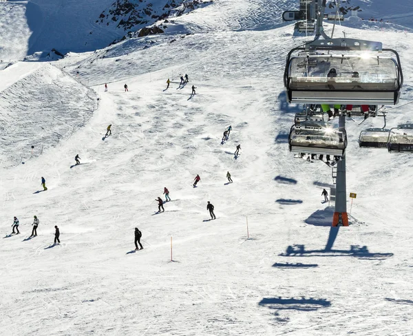 The chair lifts — Stock Photo, Image