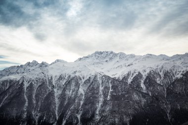 Güzel kış manzarası