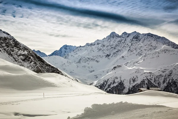 Beautiful view from Grossglockner-Heiligenblut ski resort — Stock Photo, Image