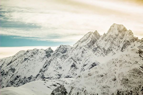 Bellissimo paesaggio invernale — Foto Stock