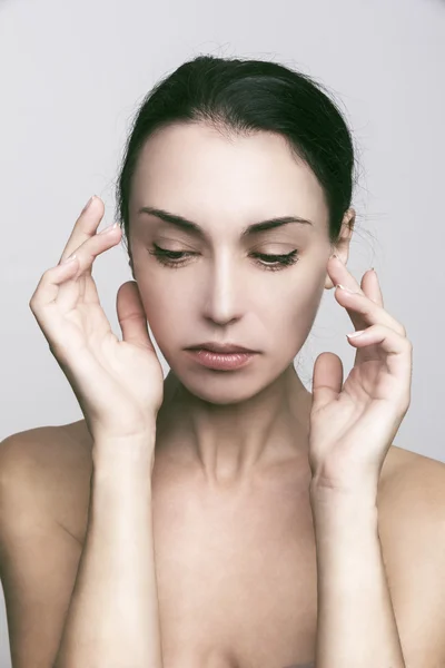 Retrato de la mujer — Foto de Stock