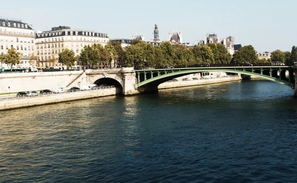 Rivière Seine à Paris, France — Photo