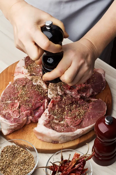 Z mięsa jagnięcego — Zdjęcie stockowe