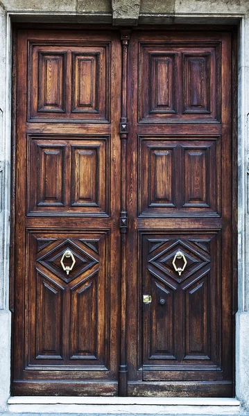 Puerta de madera vieja — Foto de Stock