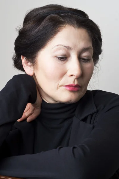 Retrato de atractiva mujer asiática apariencia —  Fotos de Stock