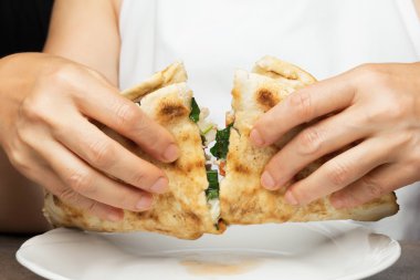 Meksikalı quesadillas.