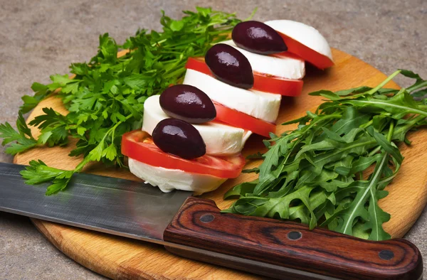 Mozzarella — Stockfoto