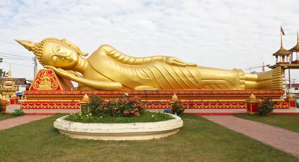 Buddha szobor, Vientiane, Laosz. — Stock Fotó