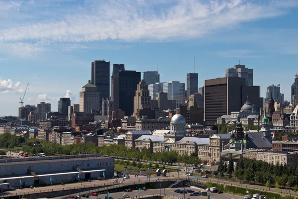 Paisaje urbano del centro de Montreal, Canadá — Foto de Stock