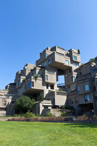 Модульные здания Habitat 67 в Монреале, Канада — стоковое фото