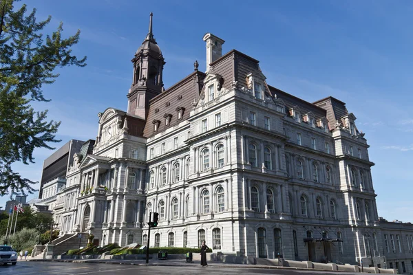 Het oude stadhuis van Montreal is een National Historic Site in Canada Rechtenvrije Stockfoto's