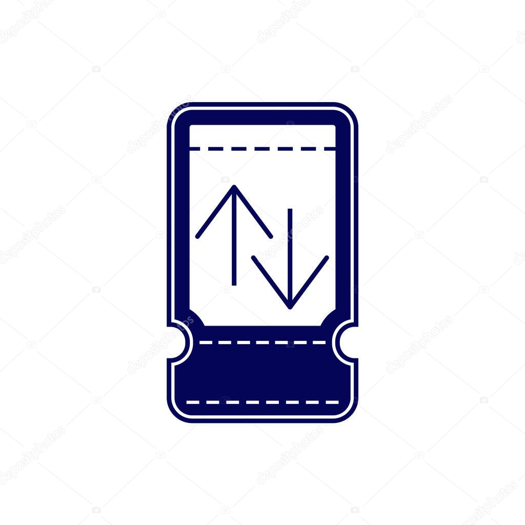Ticket icon design logo vector template, Icon Symbol, Creative design concept