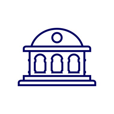 Banka logosu tasarım vektör şablonu, iş logosu tasarımı konsepti, simge sembolü