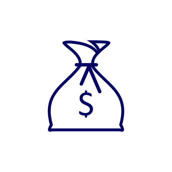 Πρότυπο Φορέα Σχεδιασμού Λογότυπου Χρημάτων Έννοια Σχεδιασμού Λογότυπου Επιχείρησης Σύμβολο — Διανυσματικό Αρχείο