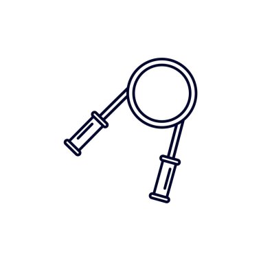 Spor aletleri ikonu konsepti, Yaratıcı Spor Sembolü, Çizim