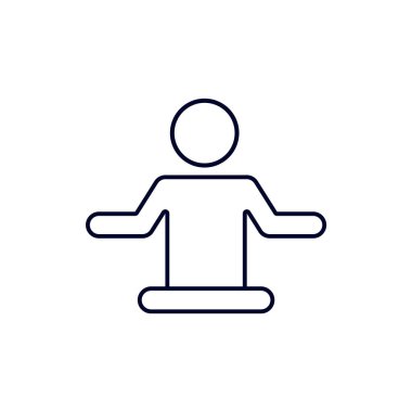 Insanlar spor tasarım vektörü, Fitness ekipman ikonu konsepti, Yaratıcı Spor Sembolü, İllüstrasyon