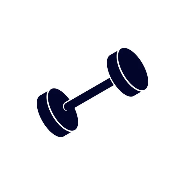 Dumbbells Design Vektor Fitness Berendezések Ikon Koncepció Creative Gym Symbol — Stock Vector
