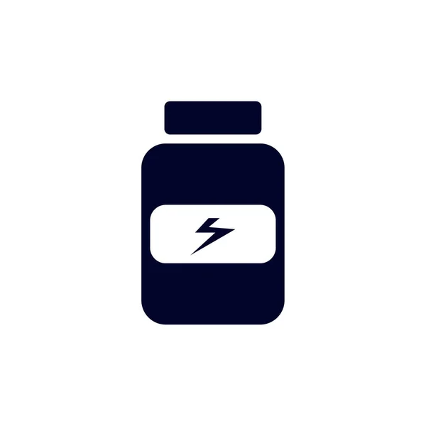 Kapsułki Projektowania Ikony Fitness Creative Gym Symbol Ilustracja — Wektor stockowy