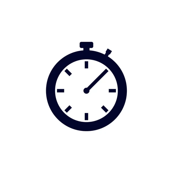 Stopwatch Design Vector Fitness Equipment Icon Concept Creative Gym Symbol — Stockový vektor