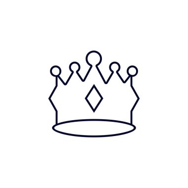 Crown logo vektör şablonu, Yaratıcı Kumar tasarım simgesi İllüstrasyonu