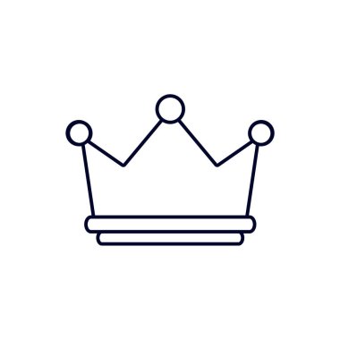 Crown logo vektör şablonu, Yaratıcı Kumar tasarım simgesi İllüstrasyonu