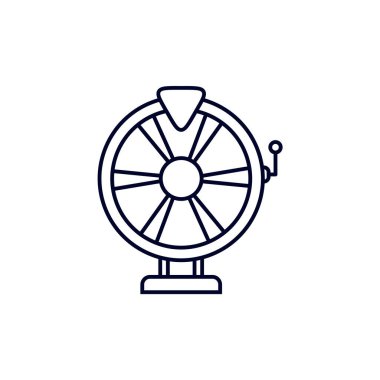 Kumarhane makine simgesi logo vektör şablonu, Yaratıcı Kumar tasarım simgesi İllüstrasyon, Kumarhane oyunları simgesi