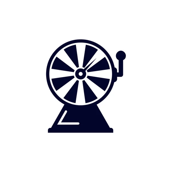 Modèle Vectoriel Logo Icône Machine Casino Symbole Icône Conception Jeu — Image vectorielle