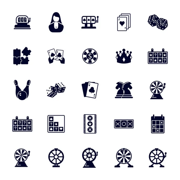 Шаблон Логотипа Иконки Казино Иконка Иконкой Creative Gambling Design Illustration — стоковый вектор