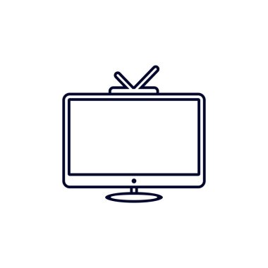 Film simgesi logo vektör şablonu için Ekran Görüntüsü, Yaratıcı Film logosu konsepti, Simge sembolü, İllüstrasyon