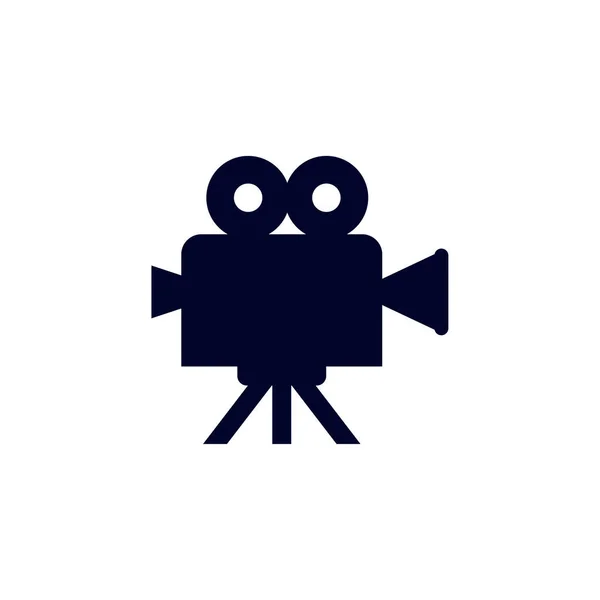 Video Kamera simgesi logo vektör şablonu, Yaratıcı Film logosu konsepti, Simge sembolü, İllüstrasyon