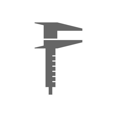 Cetvel araçları simge vektörü kümesi, Mühendislik basit simge şablonu, resimleme