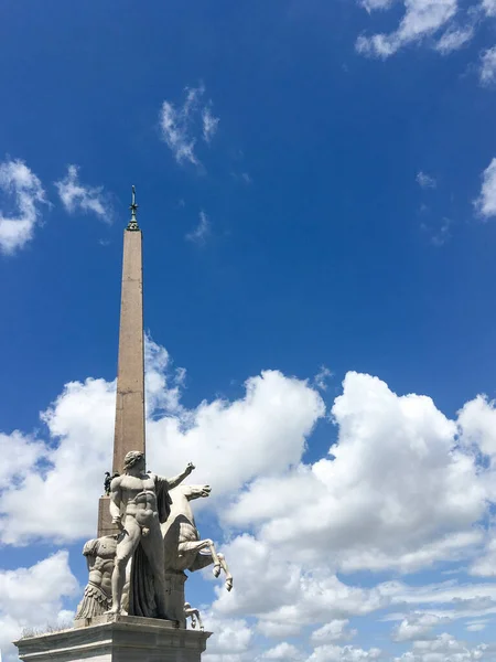 Fontana Dei Dioscuri Rome Ital — Stockfoto