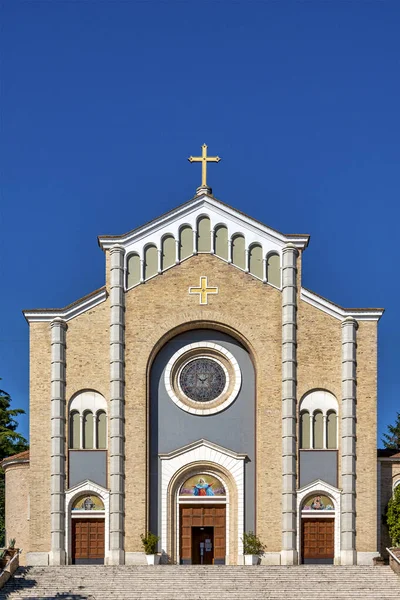 Silvi Marina Italy 2021 Chiesa Santa Maria Assunta — 스톡 사진