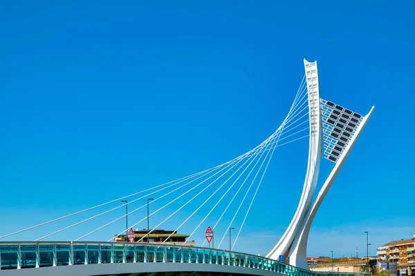Pescara, Italy - 04 30 2021: Ponte Ennio Flaiano