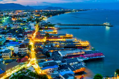 Hua Hin 'in havadan görünüşü, Pratik Khiri Khan, Tayland