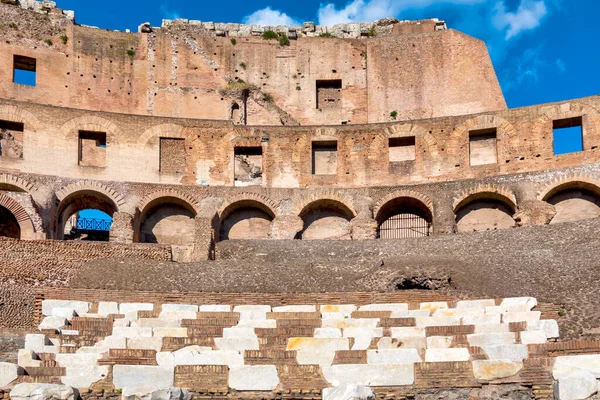 Interno Del Colosseo Roma Italia — Foto Stock