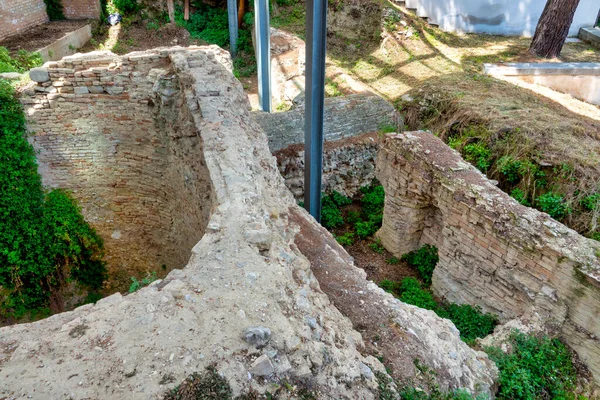 Руины Римского Театра Атри Италия — стоковое фото