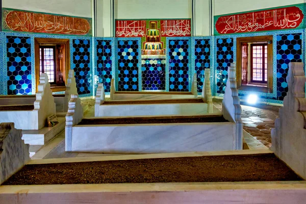 Turbe Mausoleum Van Shezade Ahmet Het Muradiye Complex Bursa Turkije — Stockfoto