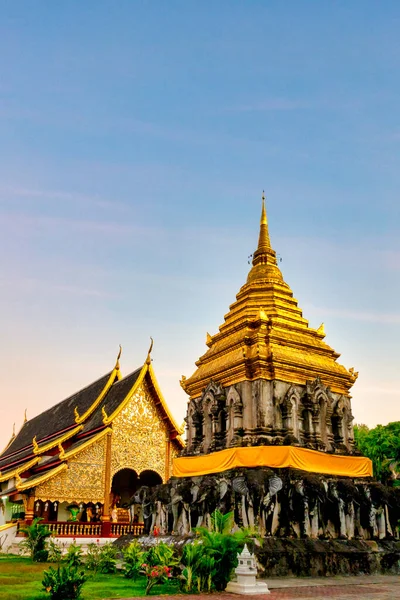 泰国清迈 清曼寺 — 图库照片