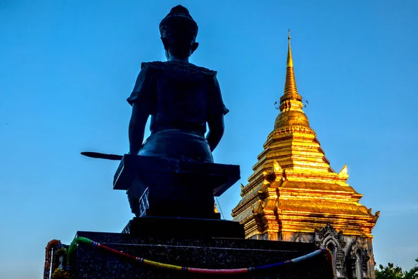 Wat Chiang Man Chiang Mai Thaïlande — Photo